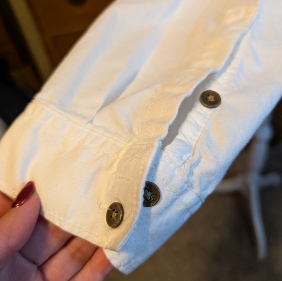 Sonoma top shirt white long sleeves Size XL - Picture 4 of 9